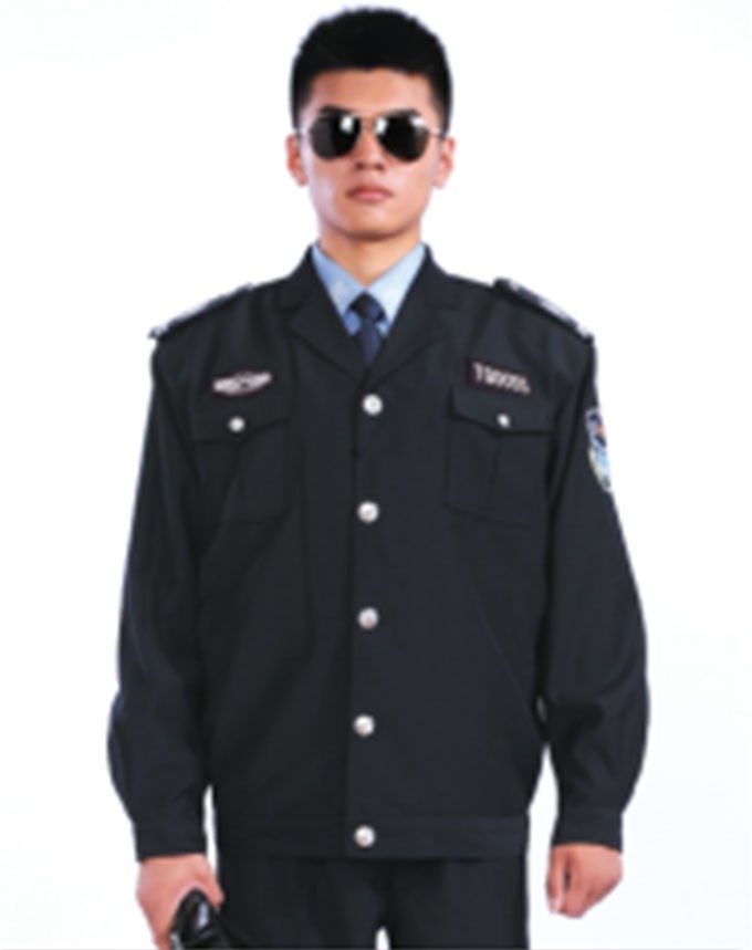 男保安服