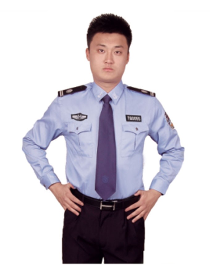 男保安服襯衣